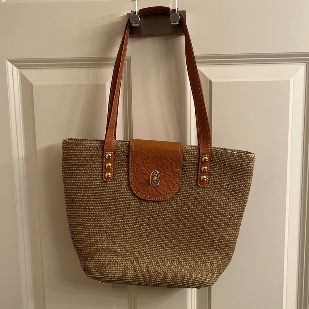Eric Javits squishee straw handbag-FREE SHIPPING